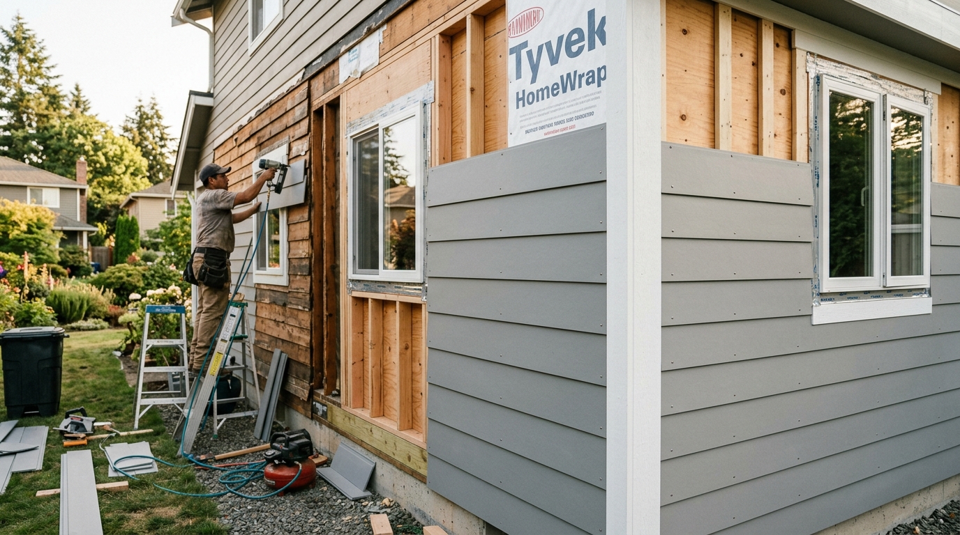 Siding Installation — Ridgeline Western Construction