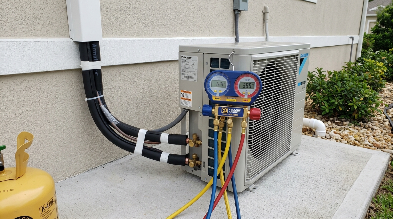 Daikin Mini-Split Installation — Complete System Commissioning