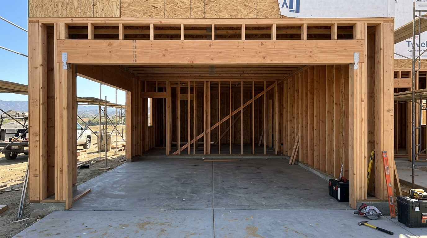 Garage Door Installation — Direct Framing Assessment and Repair