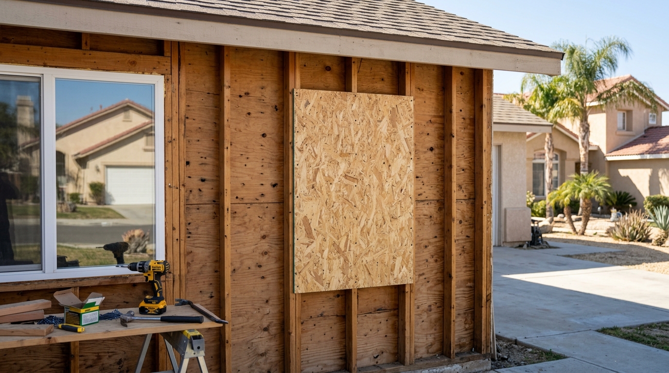 Siding Installation — Full Siding and Wall Exposure
