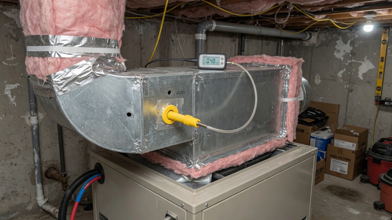 American Standard Heat Pump Installation — Ductwork and Airflow Verification