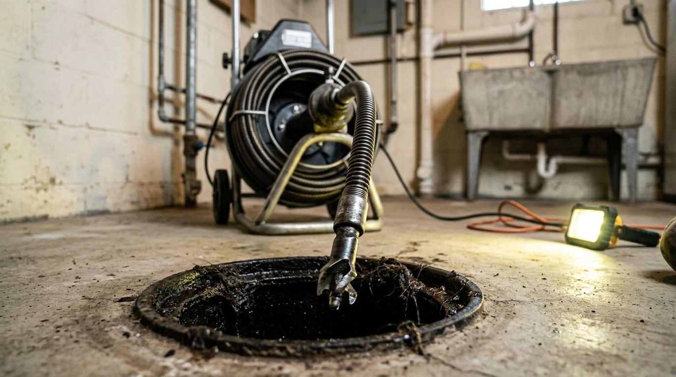 Drain Snaking — Cable Machines Tackle Hidden Kerhonkson Clogs