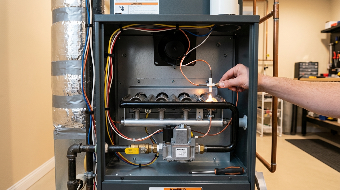 Trane Furnace Repair — Correct Parts and Adjustments