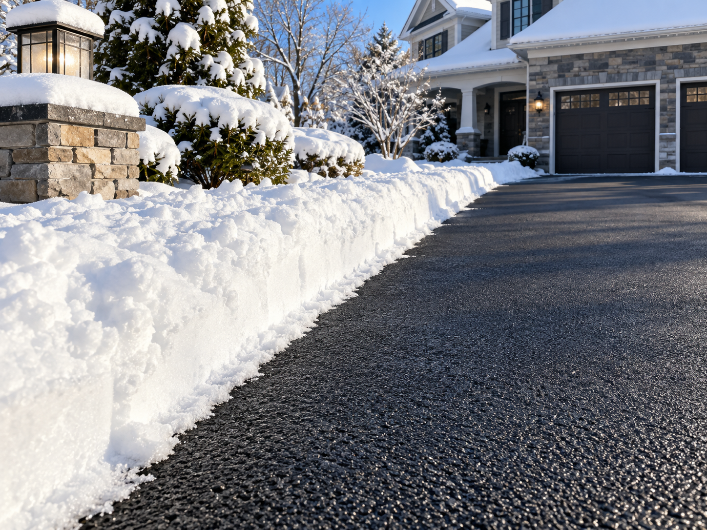 Driveway Snow Plowing - Thoughtful Snow Placement and Site Safety in Rhinebeck, Dutchess County