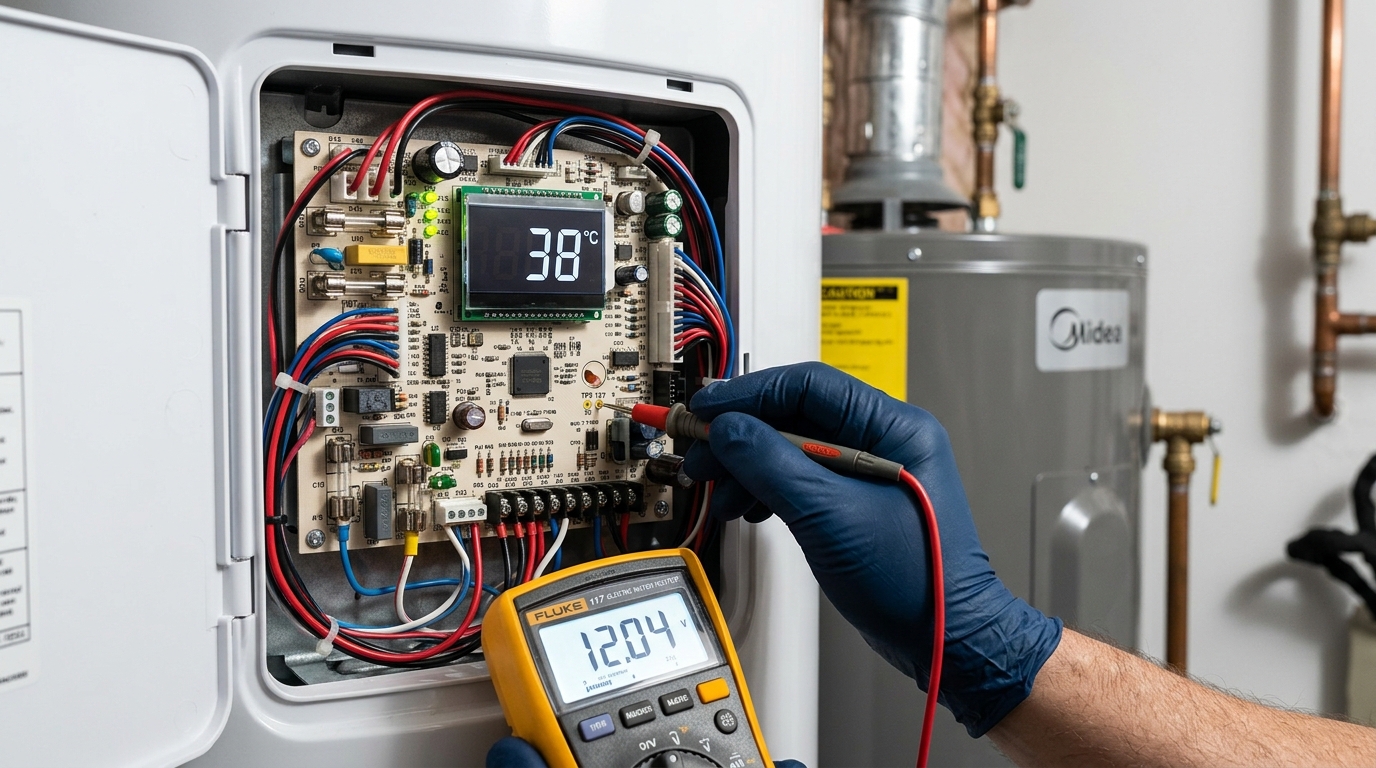 Midea Water Heater Repair — Accurate Error Code Diagnosis