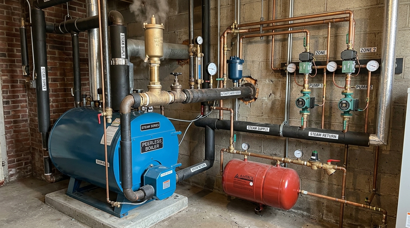 Peerless Boiler Repair — Steam and Hydronic Expertise
