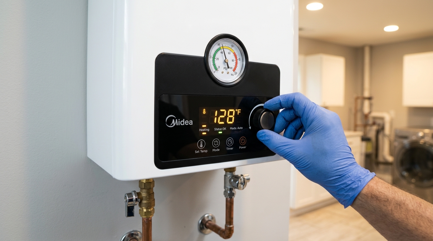Midea Water Heater Maintenance — Performance Testing and Adjustments