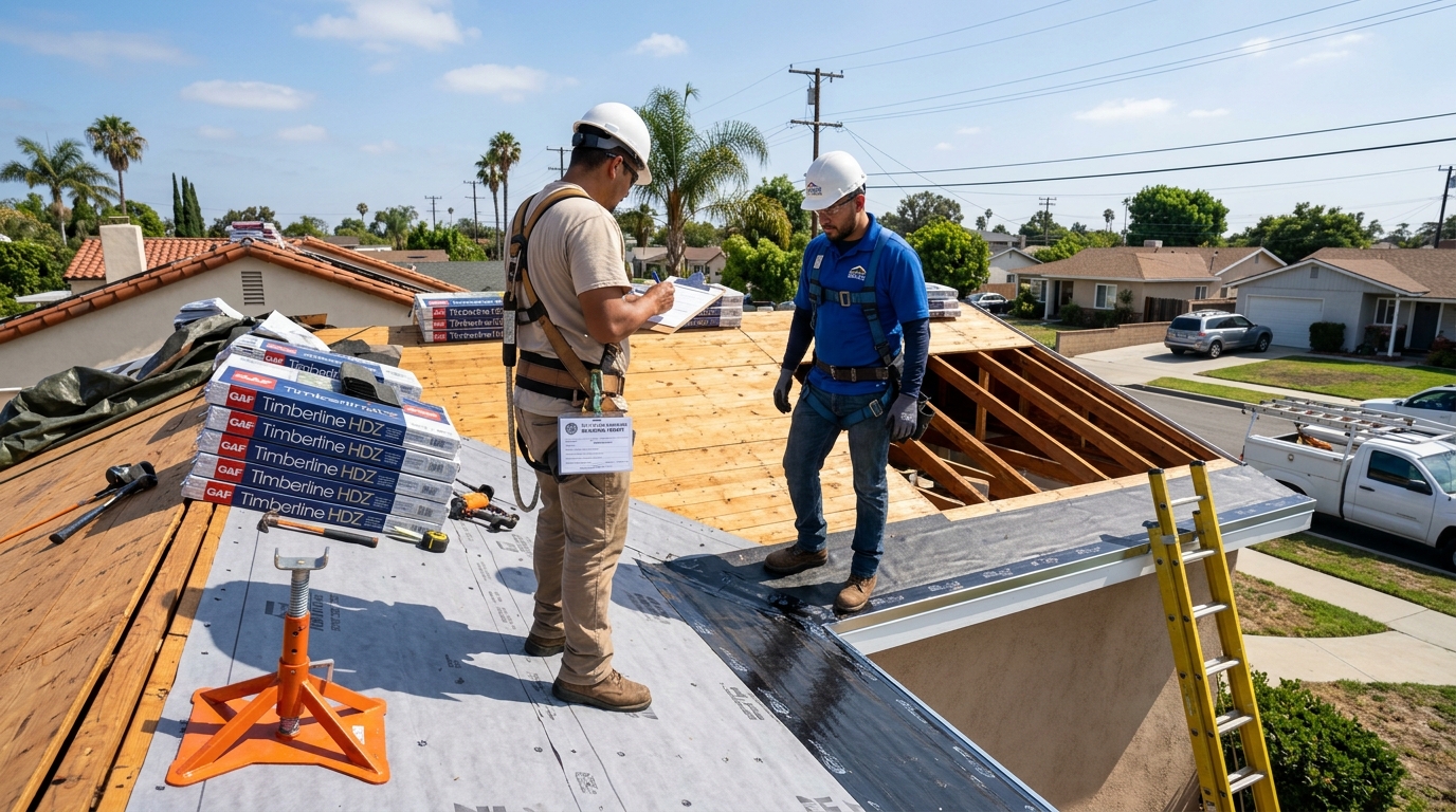 Shingle Roof Replacement — Permitted Installation by Licensed Partner