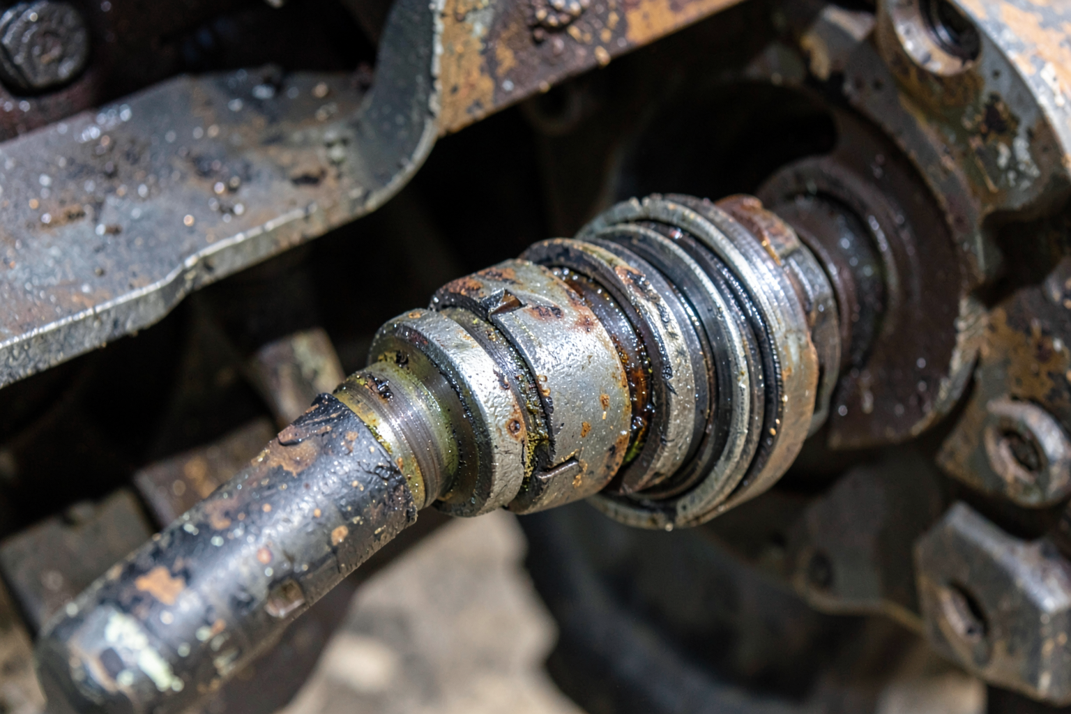 Wheel Loader Transmission Rebuild — Full Clutch Pack, Geartrain, and Valve Body Replacement