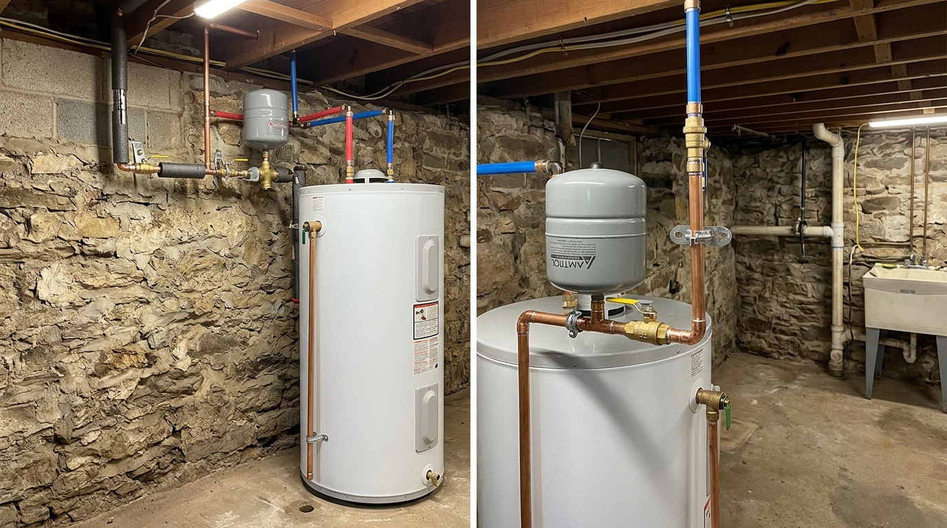 Water Heater Installation — Code Upgrades Included in Every Installation