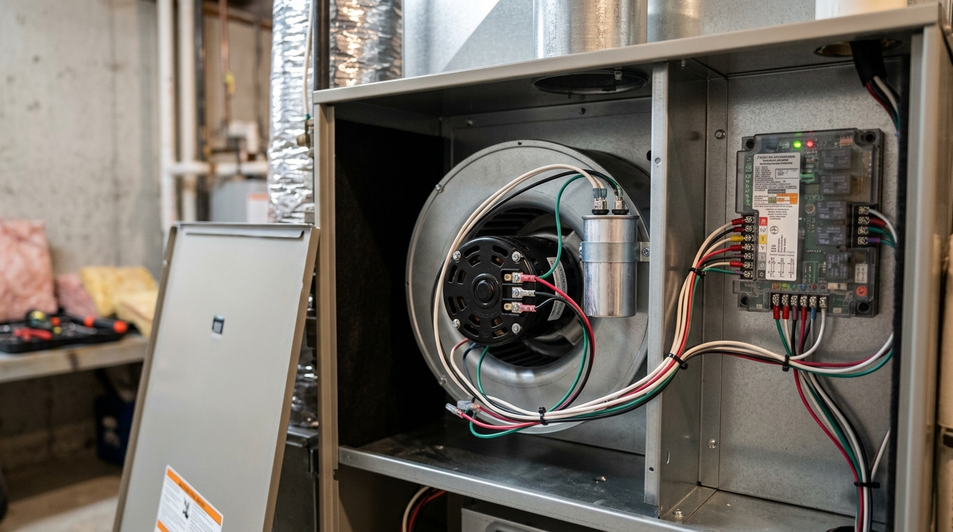 GE Furnace Repair — Component-Level Repairs That Last