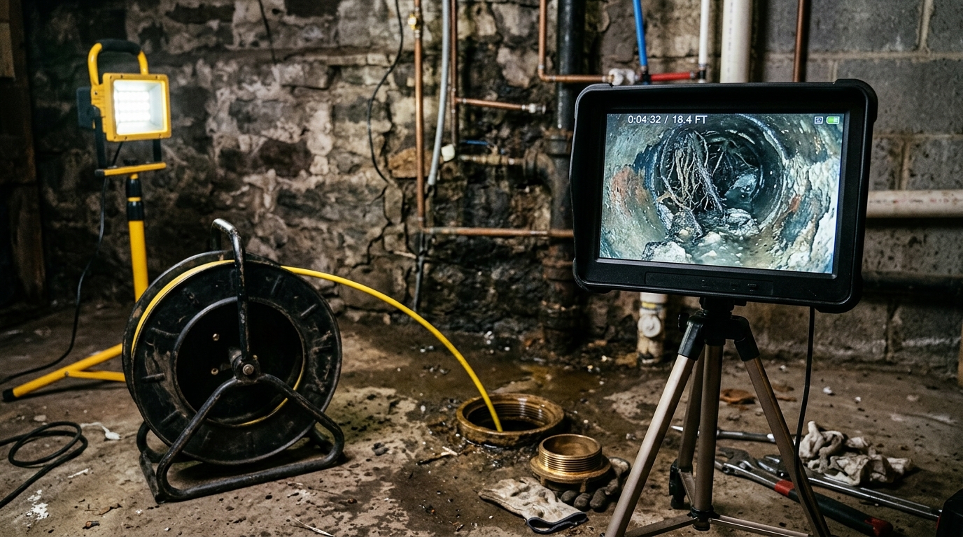 Sewer Camera Inspection — Footage Should Show The Real Trouble