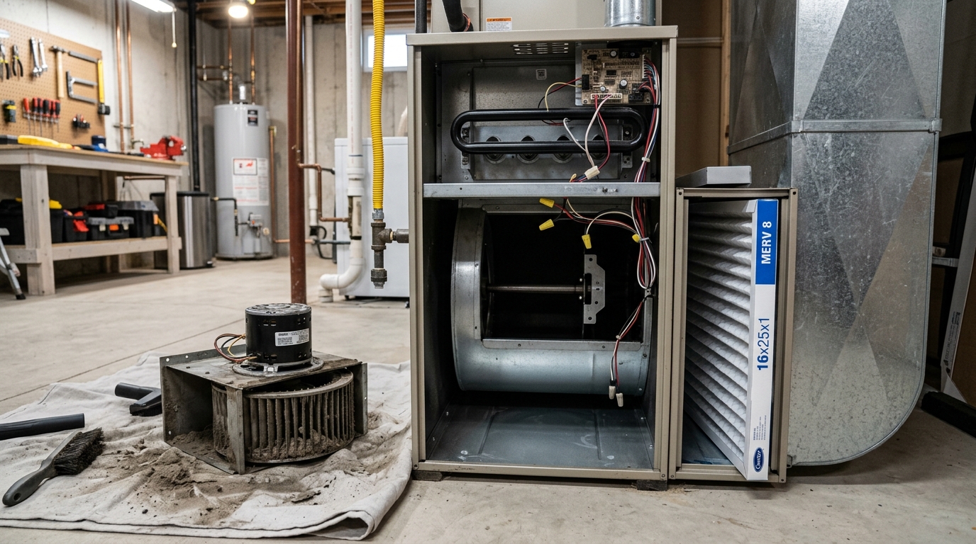 Heil Furnace Maintenance — Airflow and Blower System Service