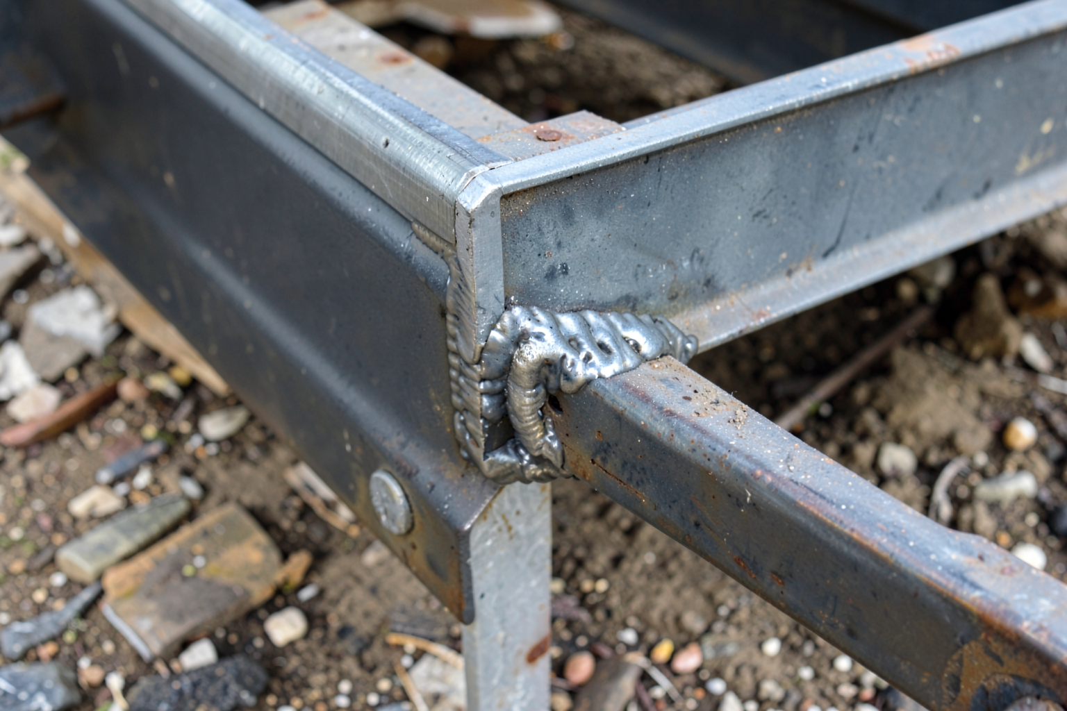 Trailer Structural Rebuild — Mobile Frame and Crossmember Repair