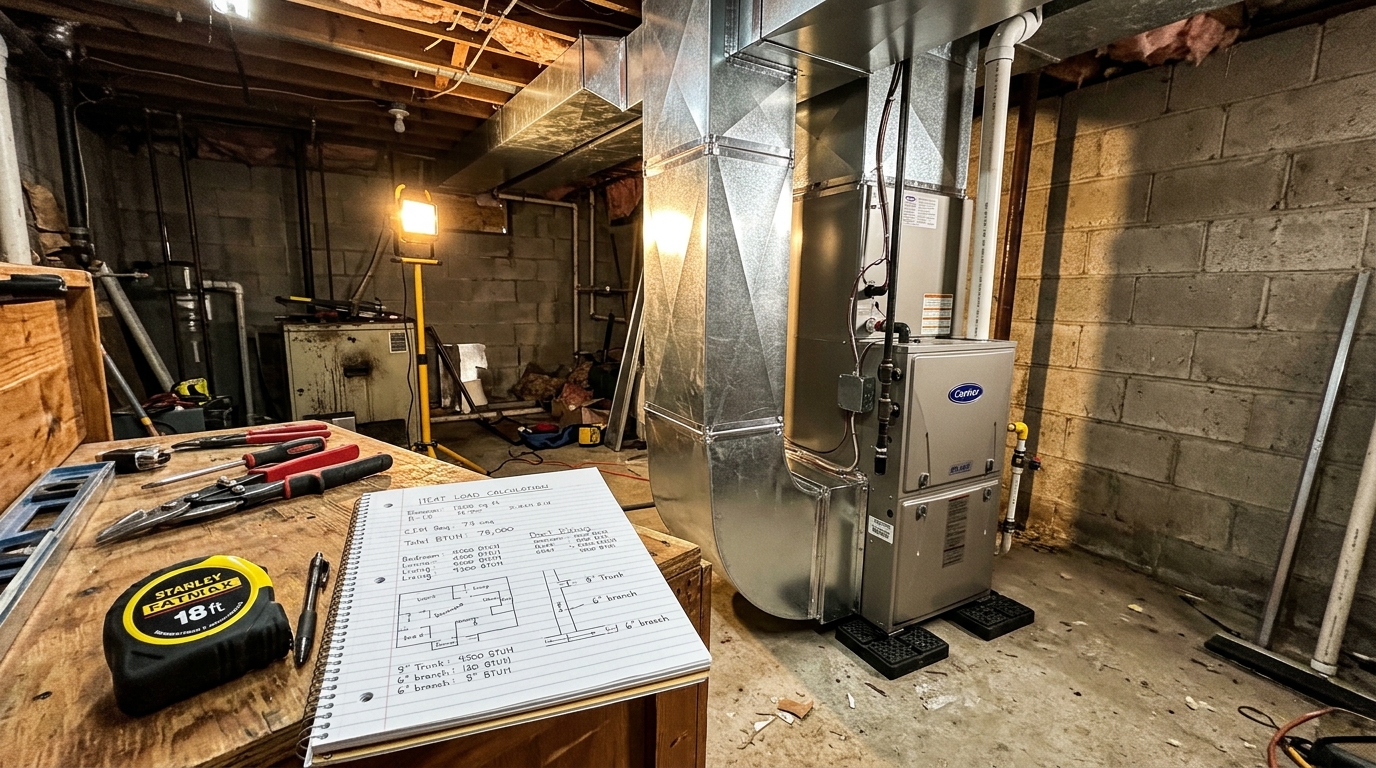 Furnace Installation — Accurate Furnace Sizing For New Hackensack Homes