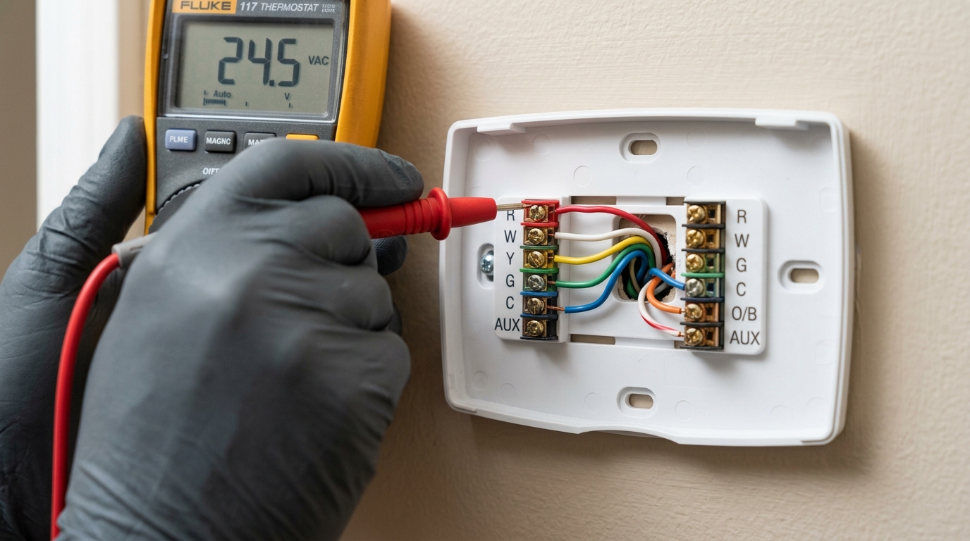 Thermostat Repair — Wiring and Control Diagnostics