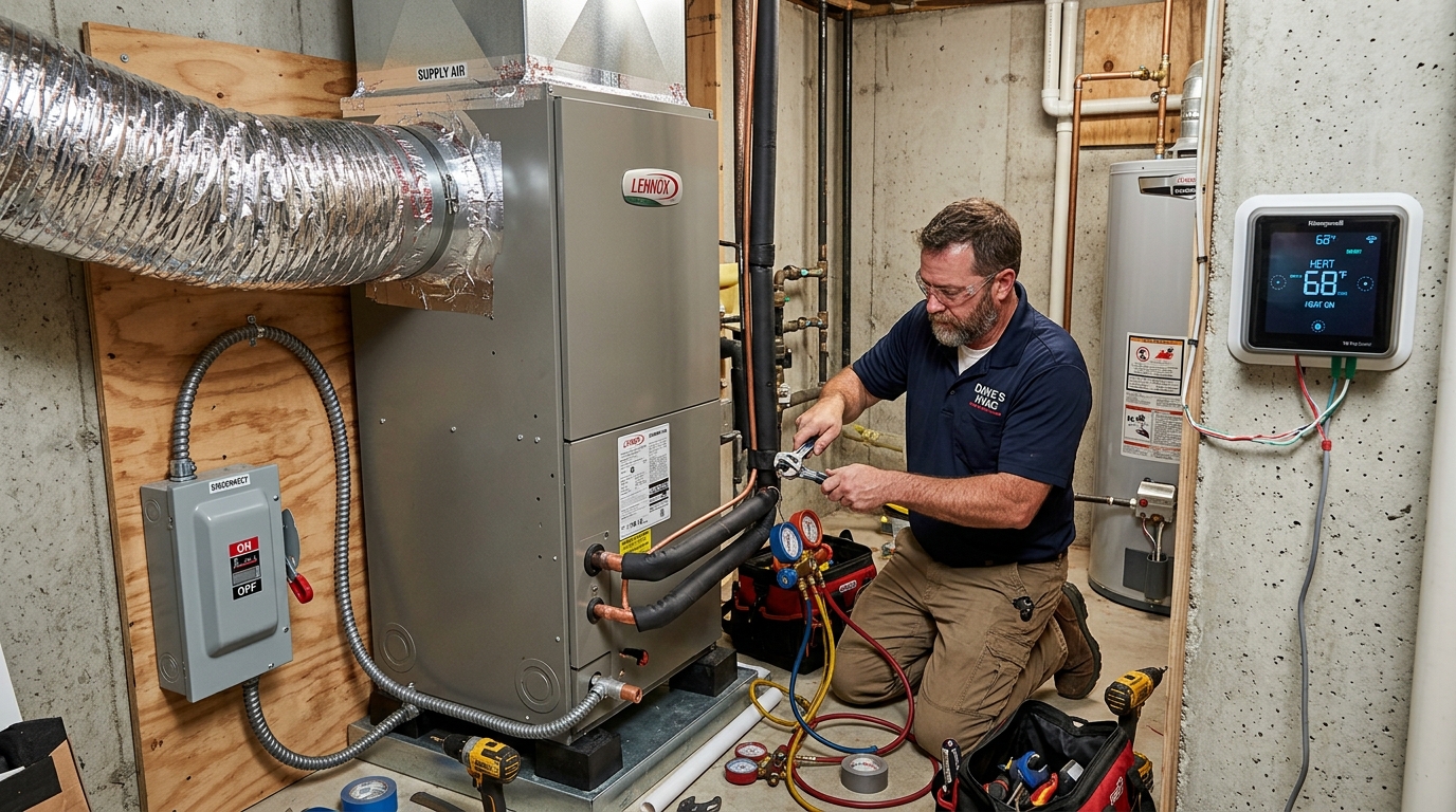 Lennox Heat Pump Installation — Complete System Installation Setup