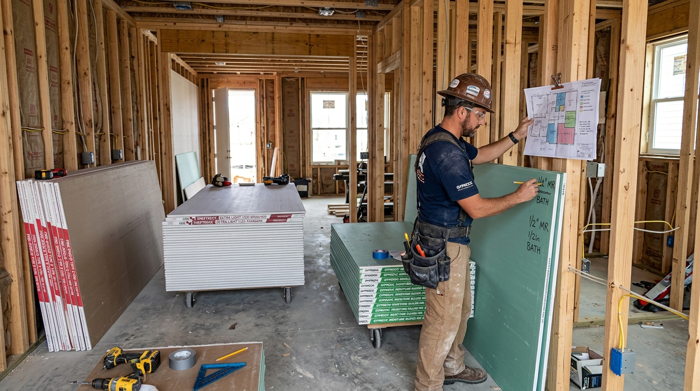 Drywall Installation — Custom-Fit Panels for Every Room