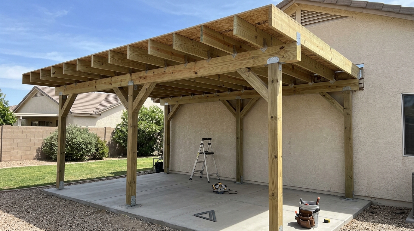 Patio Cover Installation — Full Scope Scheduling by Your GC