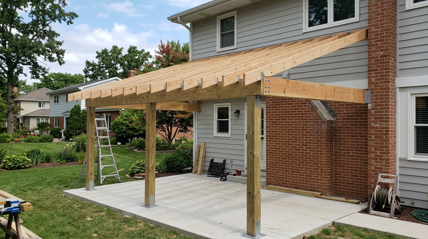 Awning Installation — Real Framing Approach for Awnings