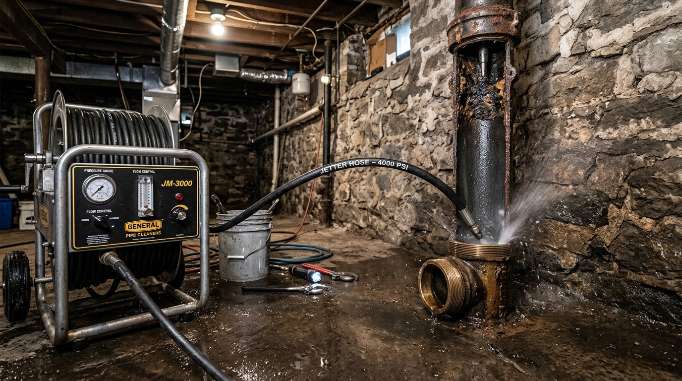 Hydro Jetting — Pipe Interior Fully Cleaned Out