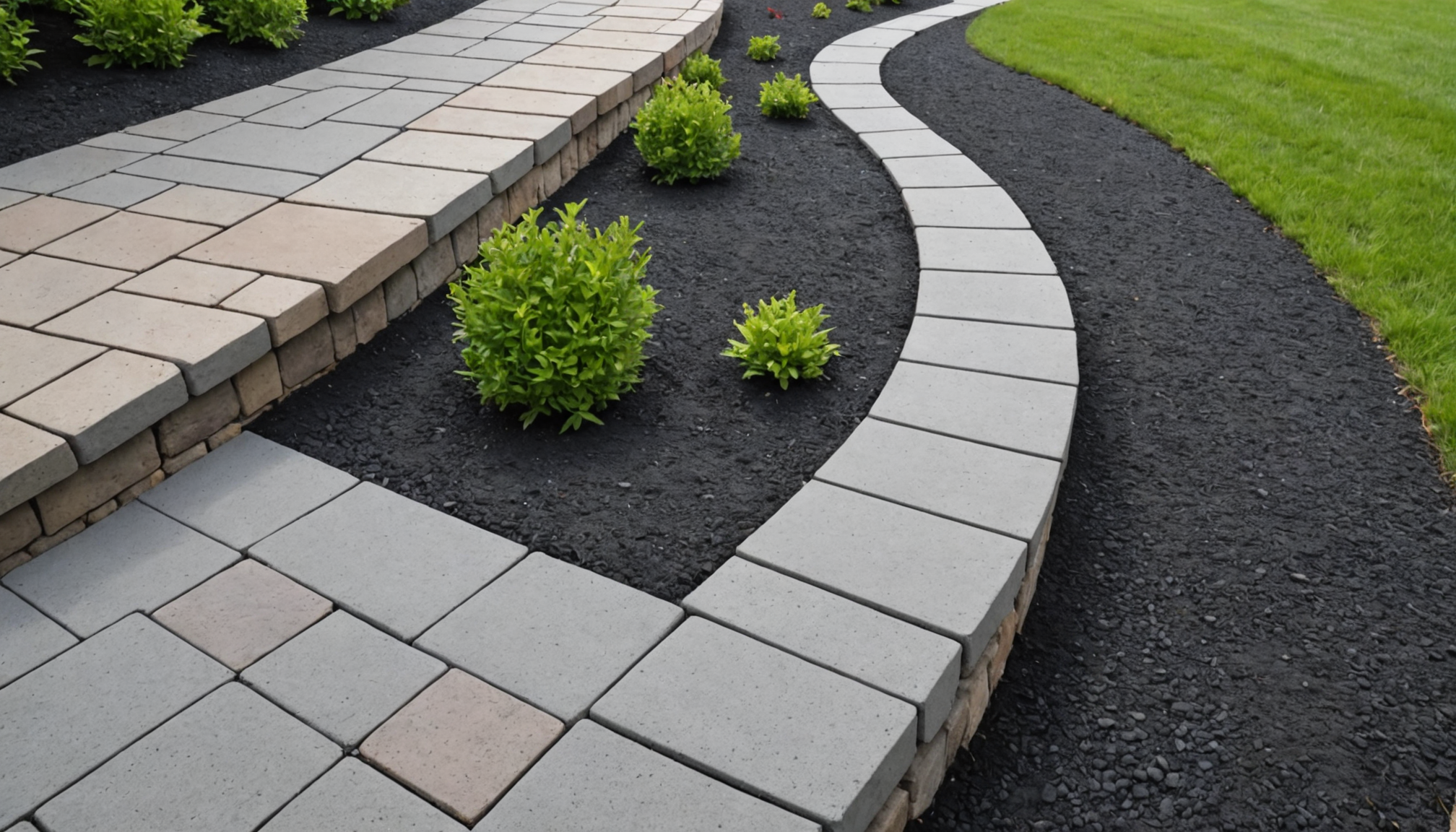 Commercial Walkway Installation - Heavy-Duty Excavation Equipment