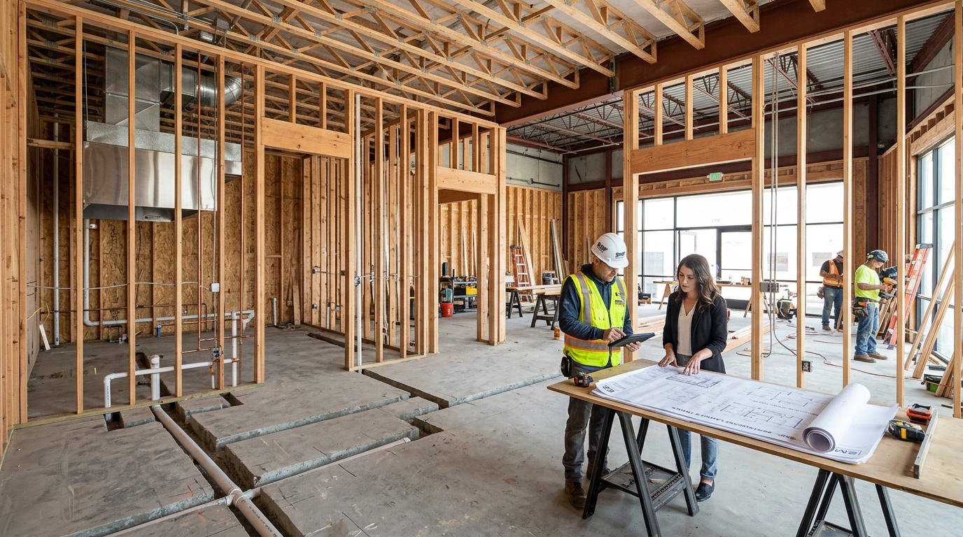Restaurant Buildout — Full Buildout Oversight from Design to Approval