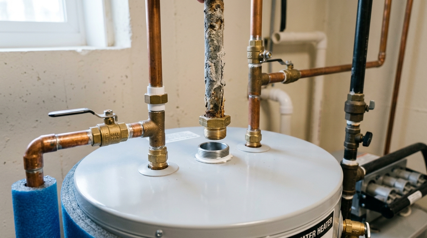 Rheem Water Heater Maintenance — Anode Rod Inspection and Protection