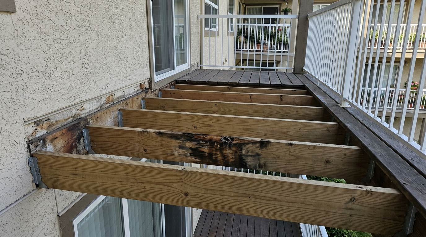 Apartment Balcony Repair — Structural Verification Before Demo