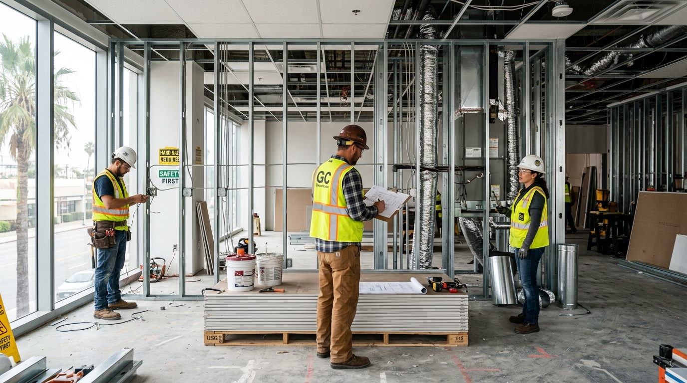 Tenant Improvements — One Contract, All Trades Managed