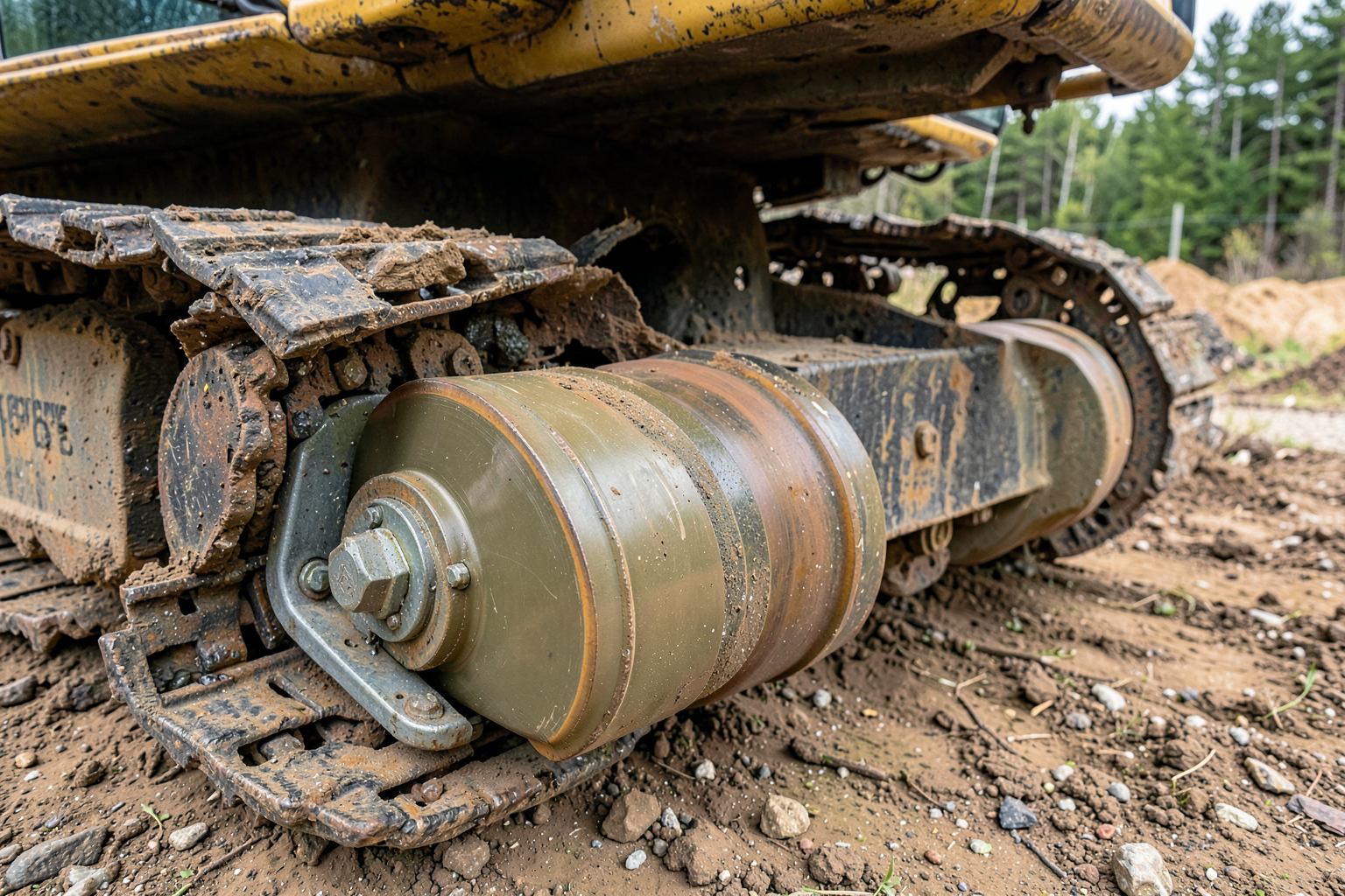 Excavator Undercarriage Replacement — Technical inspection and precise assembly to OEM spec