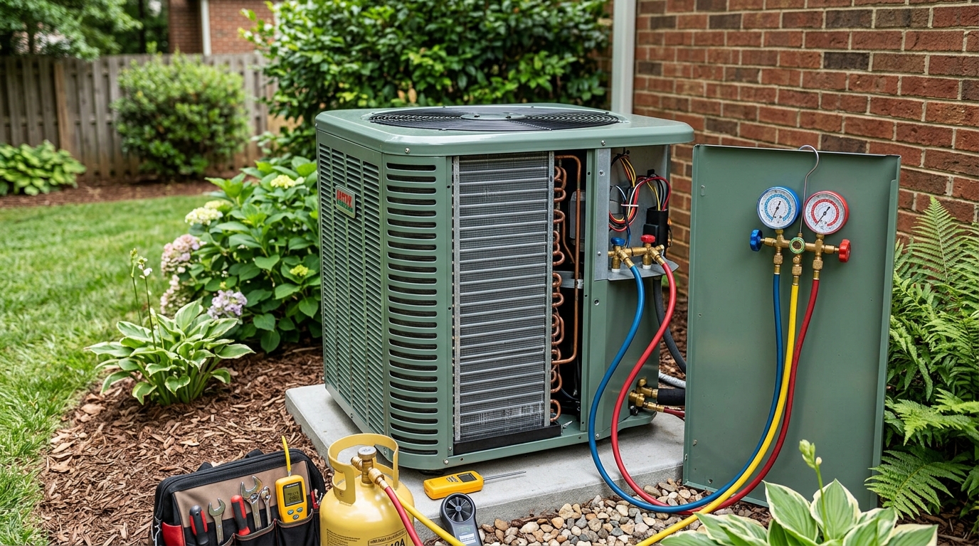 Heil Heat Pump Repair — Refrigerant and Airflow Corrections