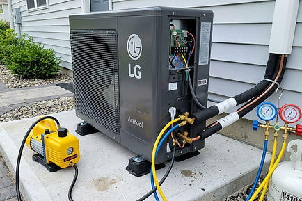 LG Mini-Split Installation — Detailed Startup and System Testing