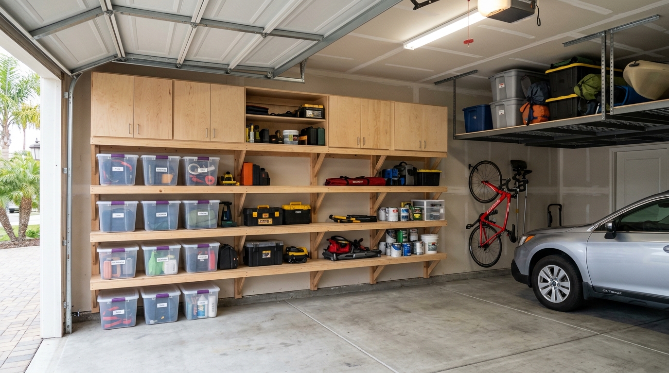Garage Storage Systems — Custom Garage Cabinets and Shelving in Torrance