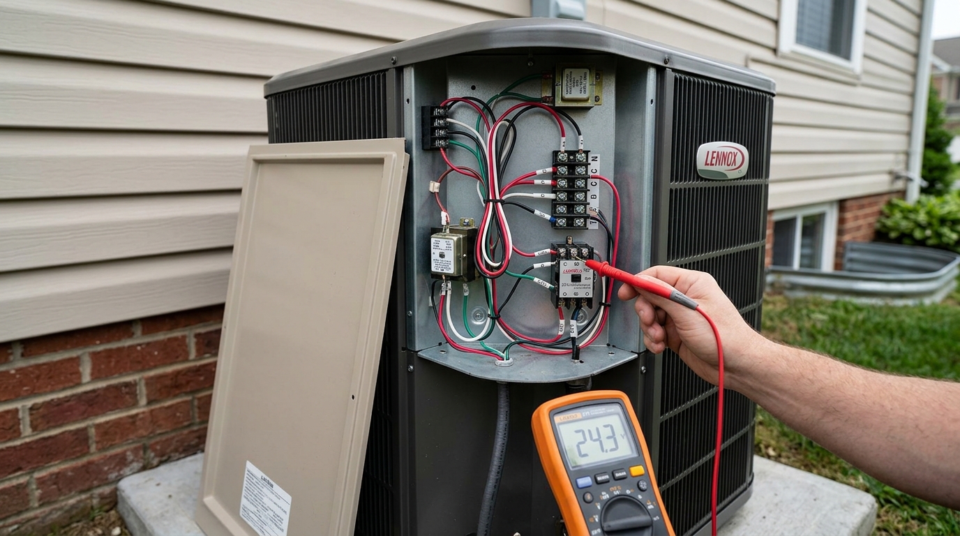 Lennox Heat Pump Repair — Targeted Component Repair Work