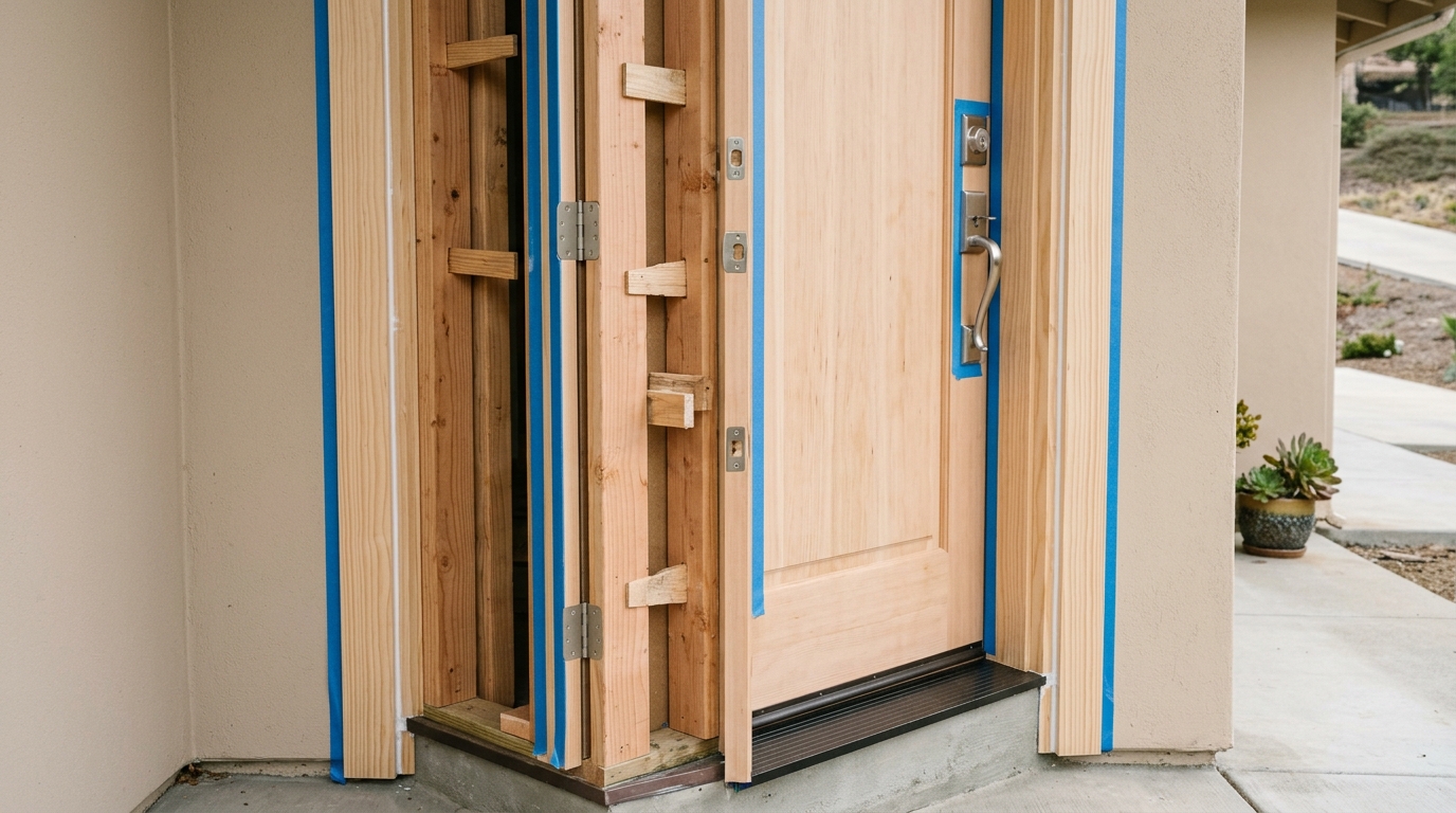 Entry Door Installation — Permitting and Final Details