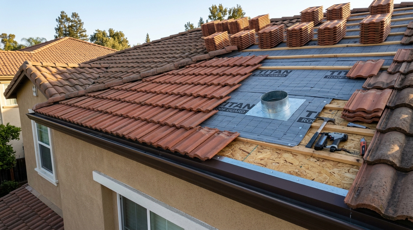 Tile Roof Repair