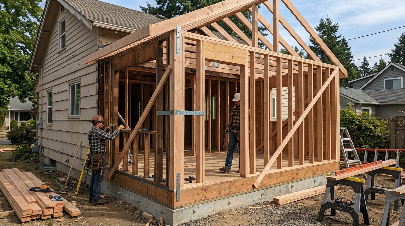 Room Additions — Foundation and Framing Joined Right