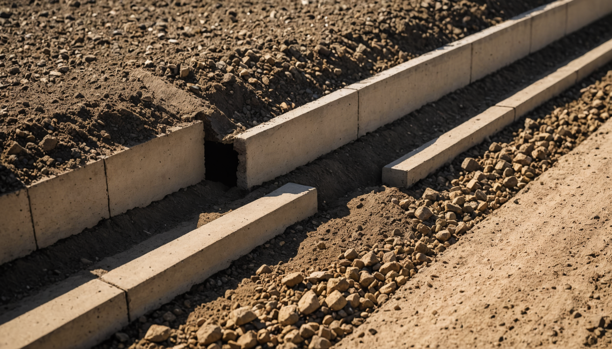 Commercial Landscape Design - Integrated Drainage Within the Design