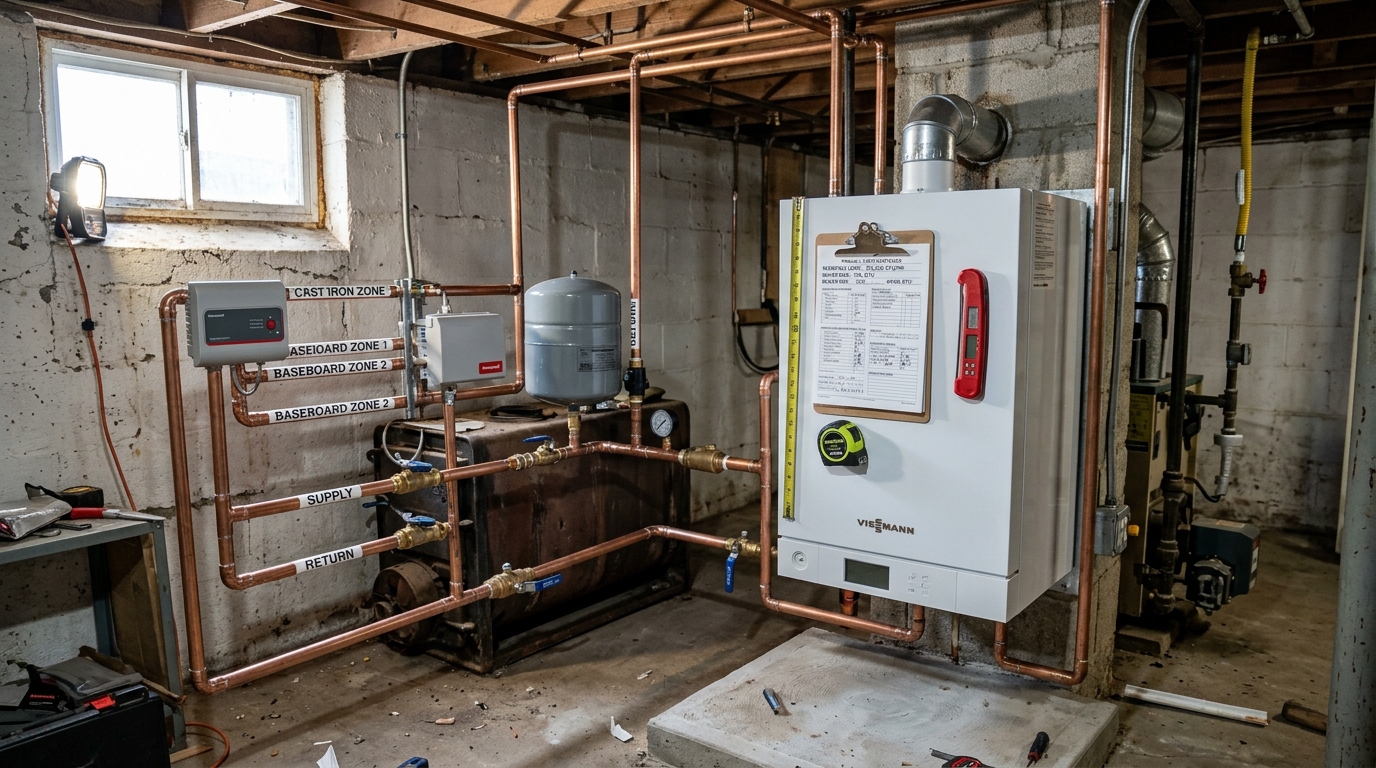 Boiler Replacement — Sizing Based on Kingston Building Needs