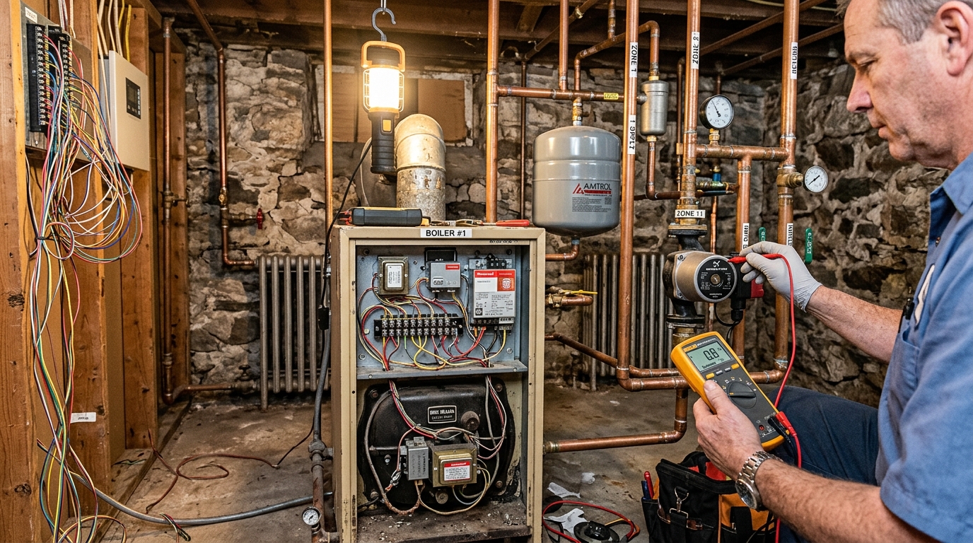 Boiler Repair — What Happens When You Call In