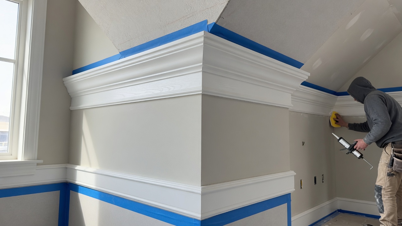 Crown Molding & Baseboards — Joints Fit for Real Rooms
