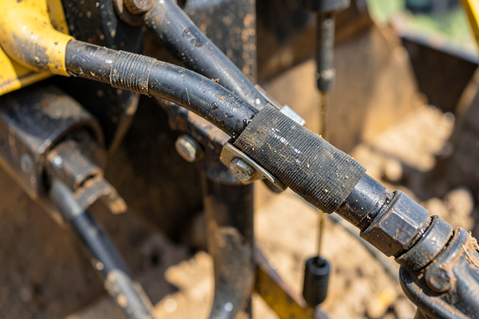 Backhoe Hydraulic Repair — Repair of Control Valves, Pumps, and Complex Systems