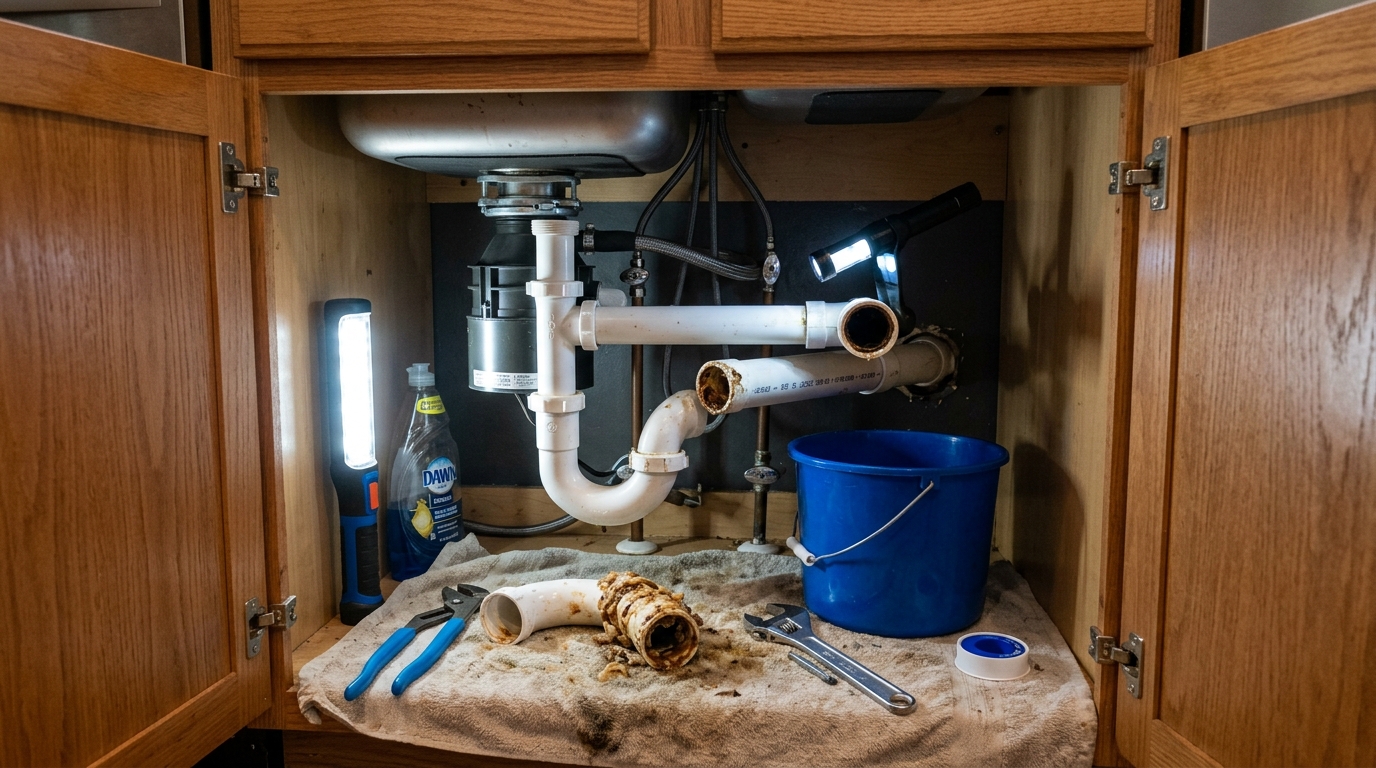 Kitchen Drain Clearing — What You’ll Answer On The Call