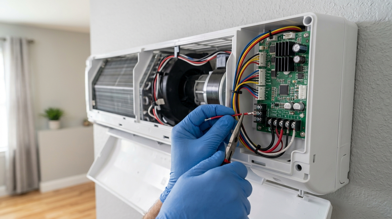 Mitsubishi Mini-Split Repair — Electrical and Control Repairs