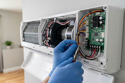 Mitsubishi Mini-Split Repair — Control Board and Wiring Fixes