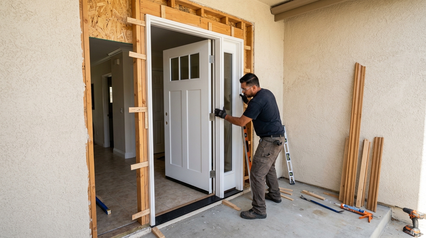 Door Replacement — Full Door and Jamb Replacement