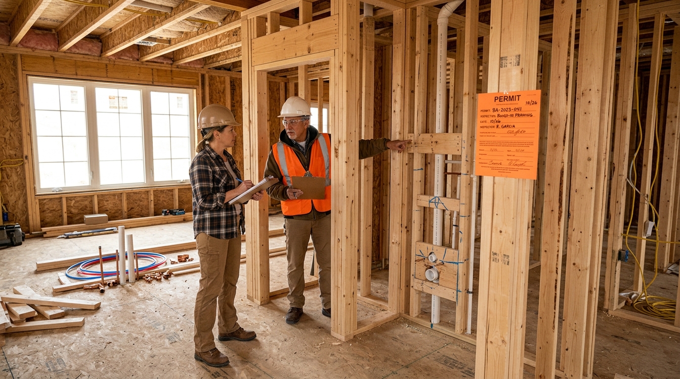 Bathroom Addition — Plumbing with Structural Integrity