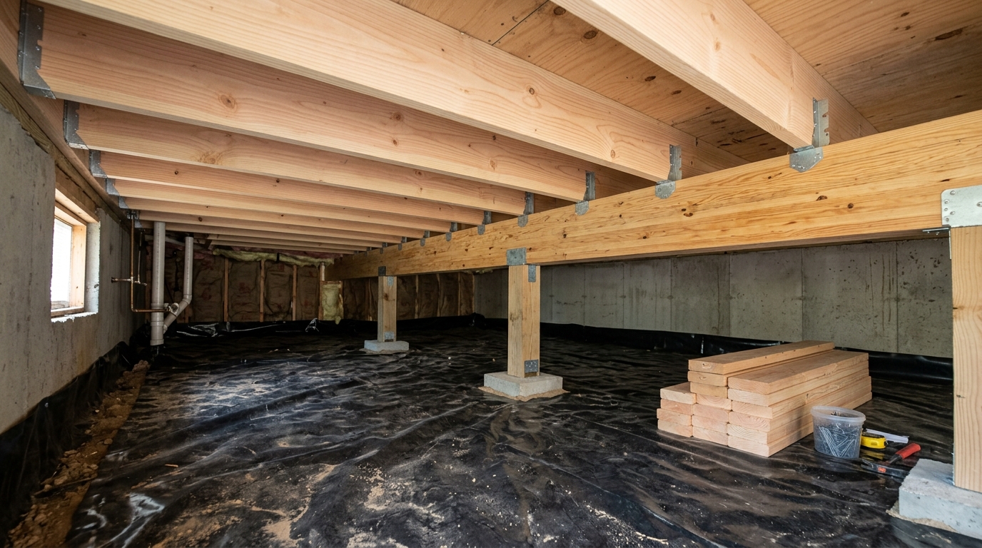 Sagging Floor Repair