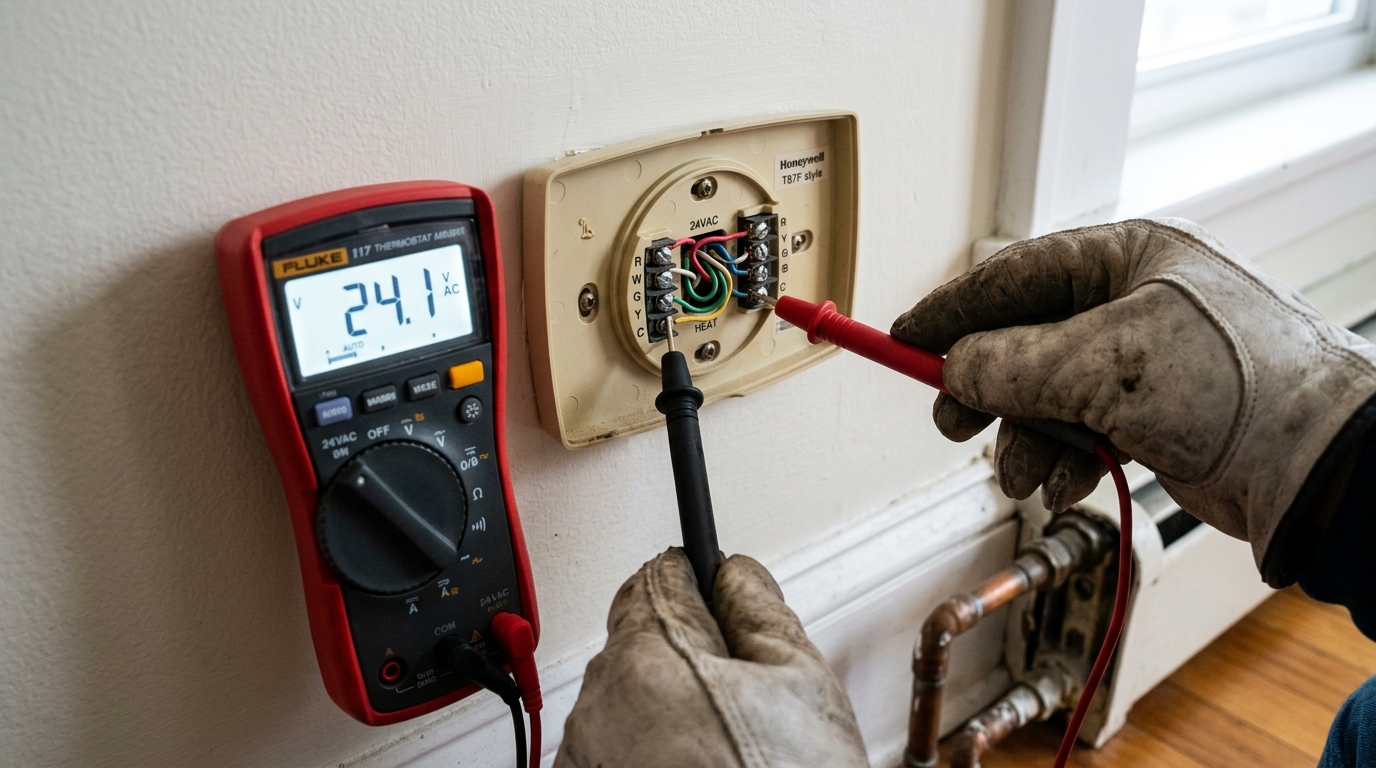 Thermostat Repair — Full Control Circuit Diagnosis